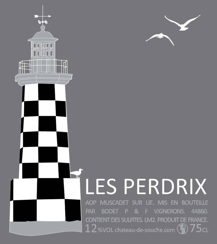 Cuvée Les Perdrix- Muscadet Côtes de Grand Lieu (x12)